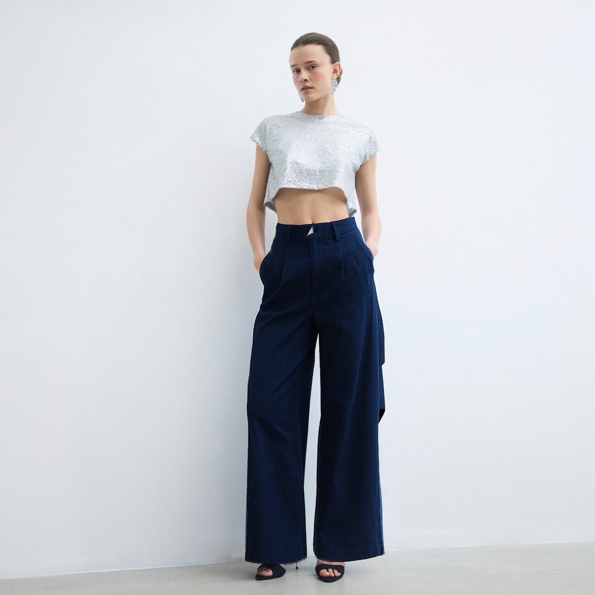 AZUNA DENIM PANTS
