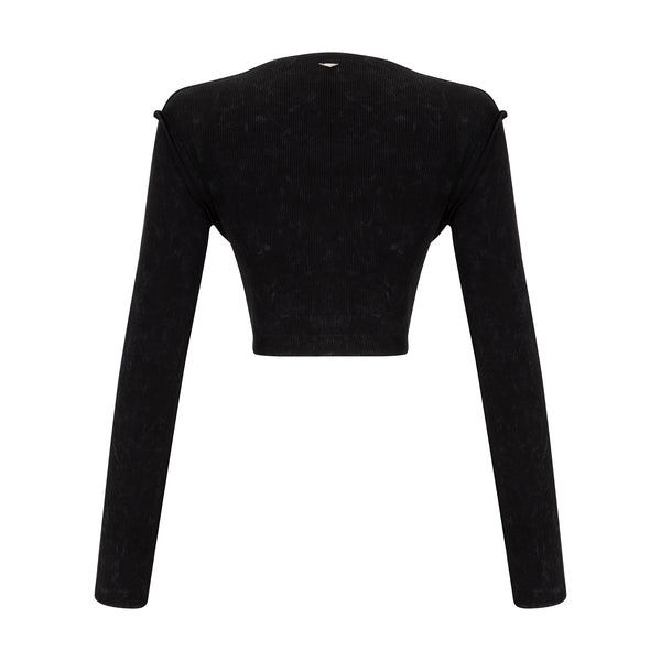 YASMINRIB ACID WASH TOP