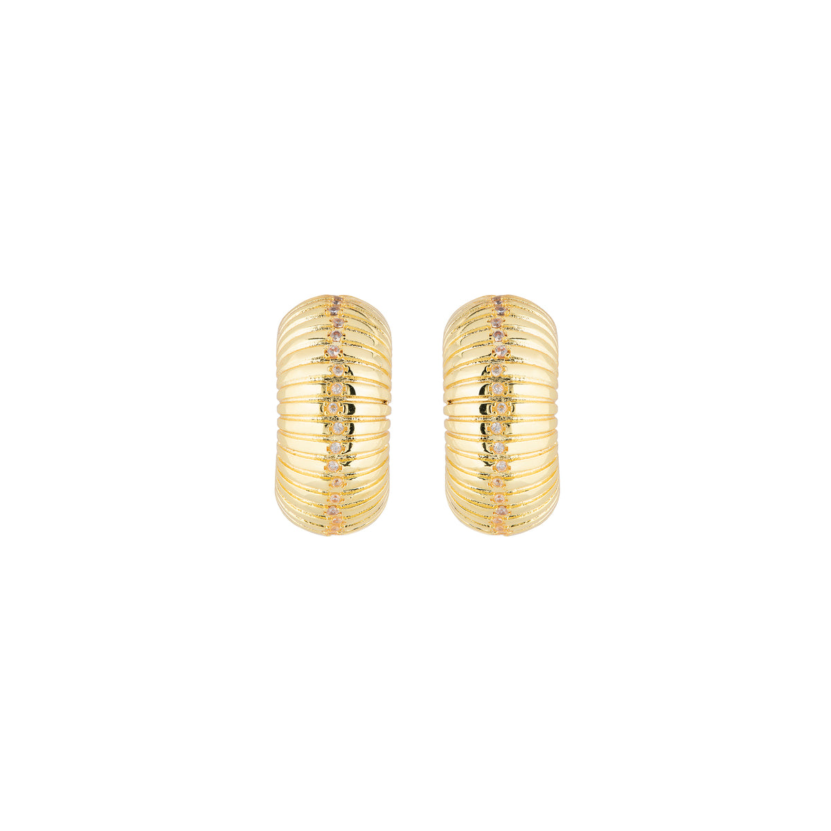 LYRA GLAM GOLD EARRINGS