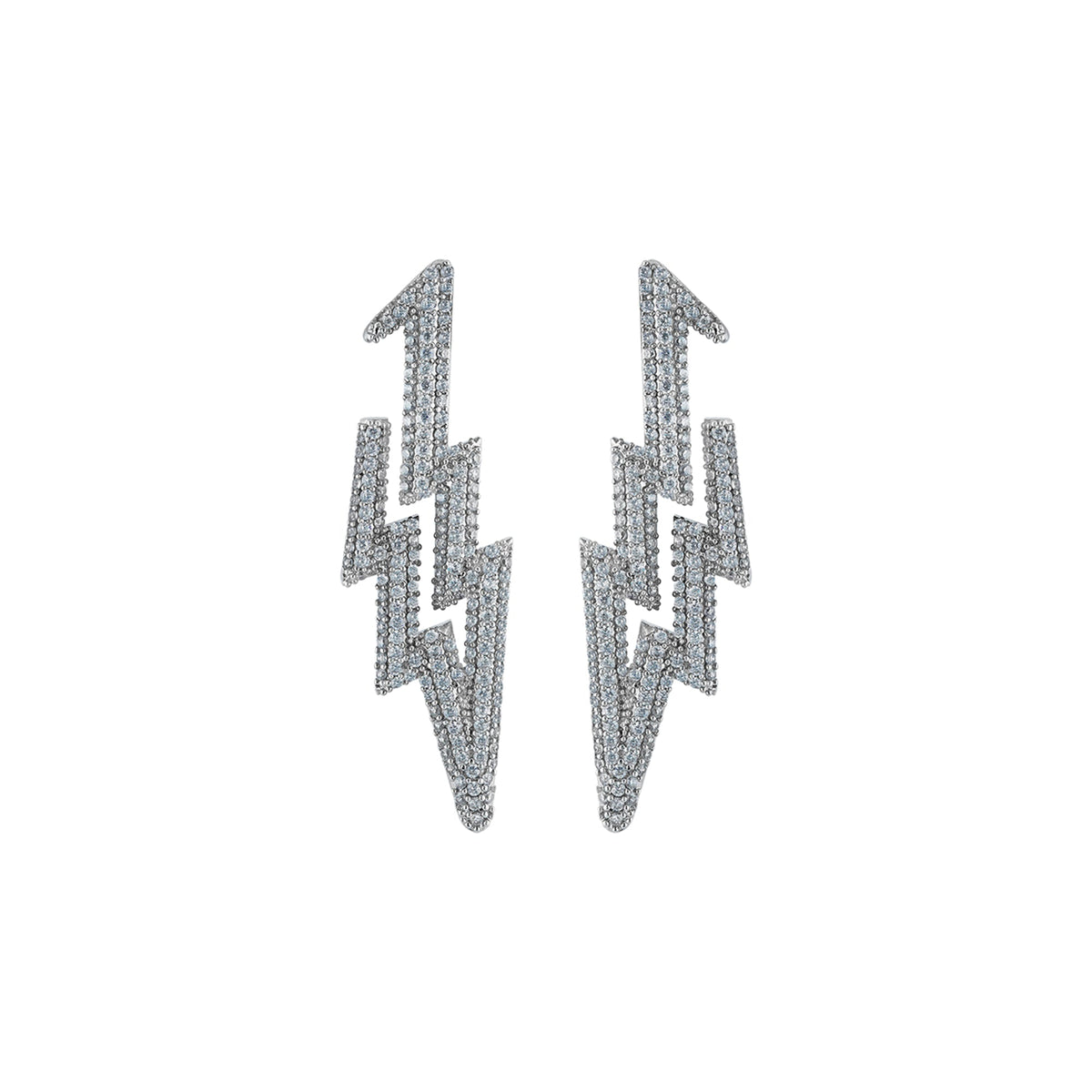 BARQ  SILVER EARRINGS