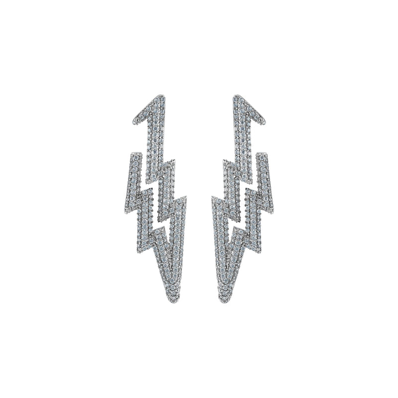 BARQ  SILVER EARRINGS