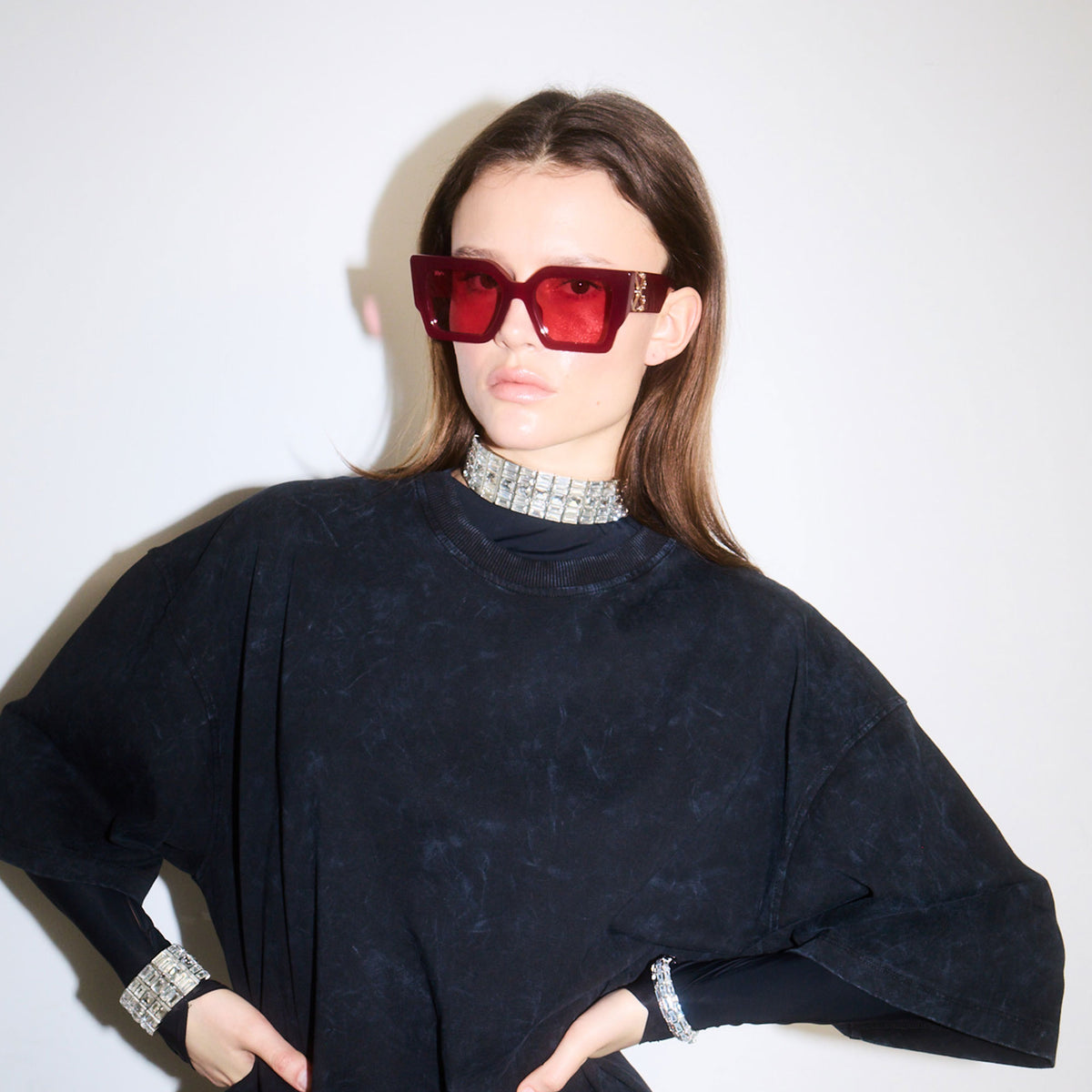 HIVA GOLD CUFF NECKLACE