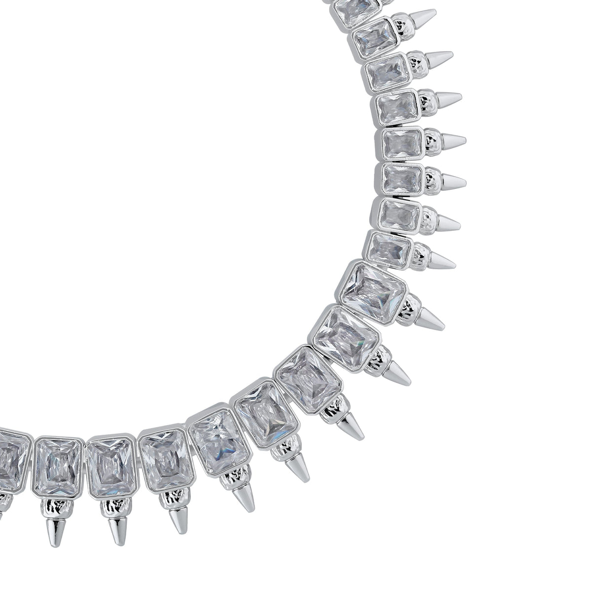 MIRA SILVER NECKLACE