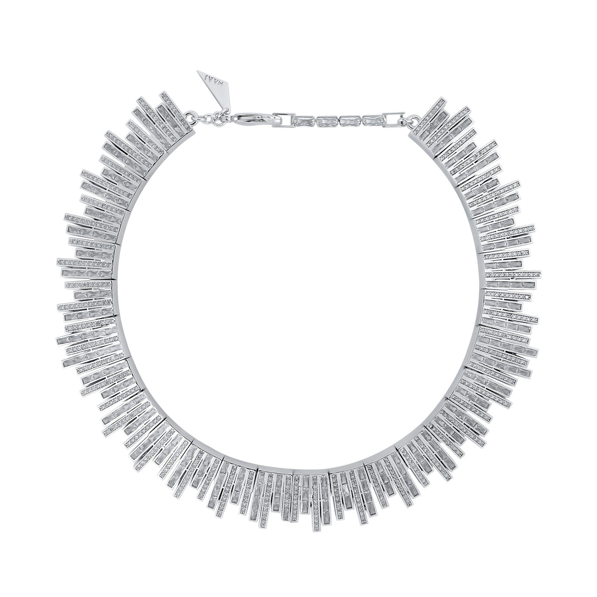 TALIS SILVER CUFF NECKLACE