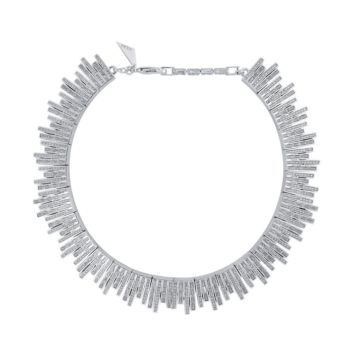 TALIS SILVER CUFF NECKLACE