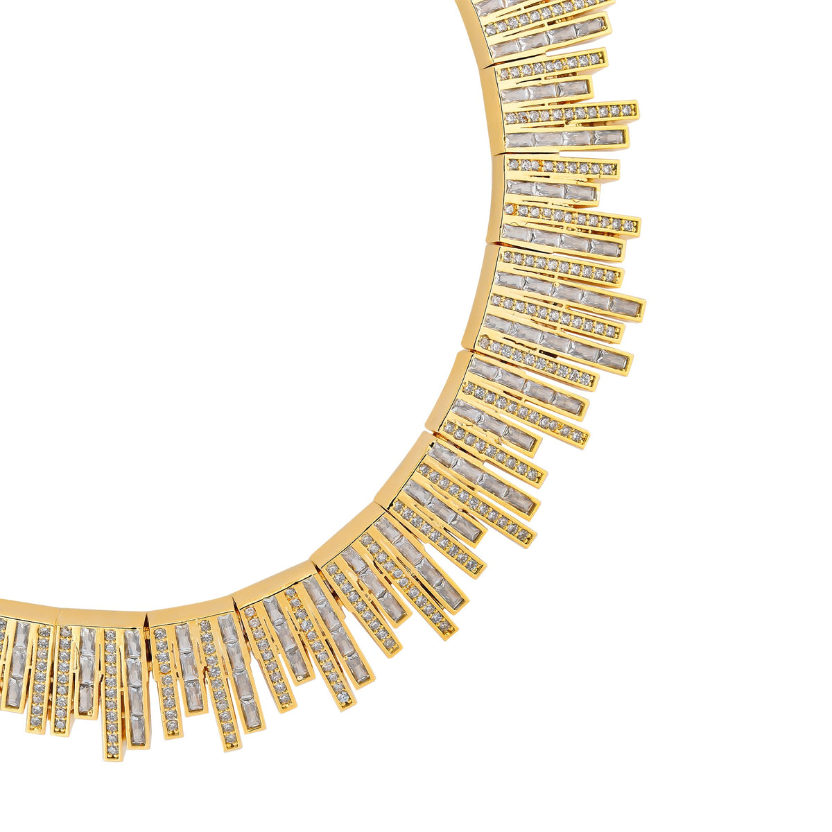 TALIS GOLD CUFF NECKLACE