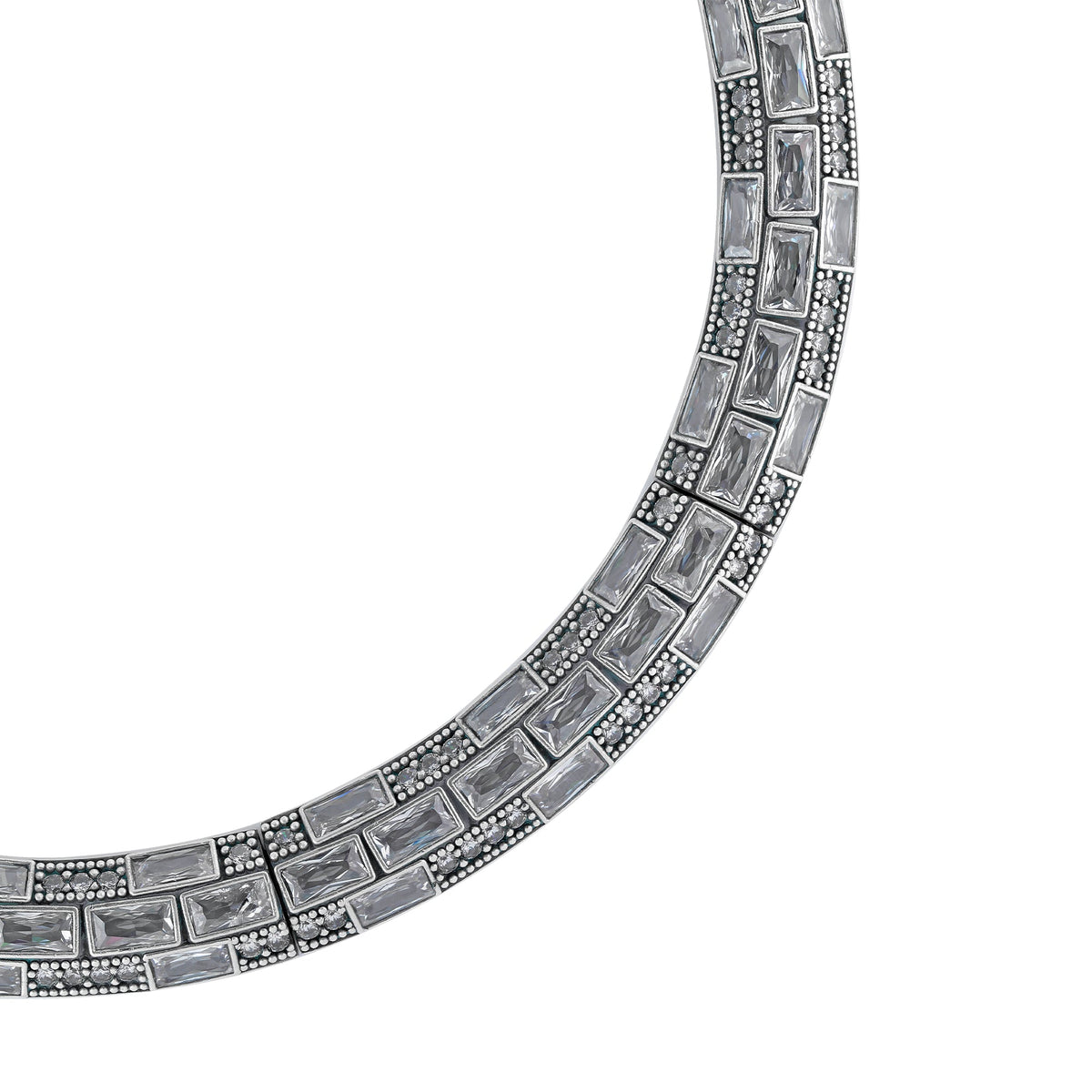 NOOR SILVER NECKLACE