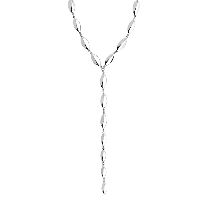 AURORA SILVER Y NECKLACE