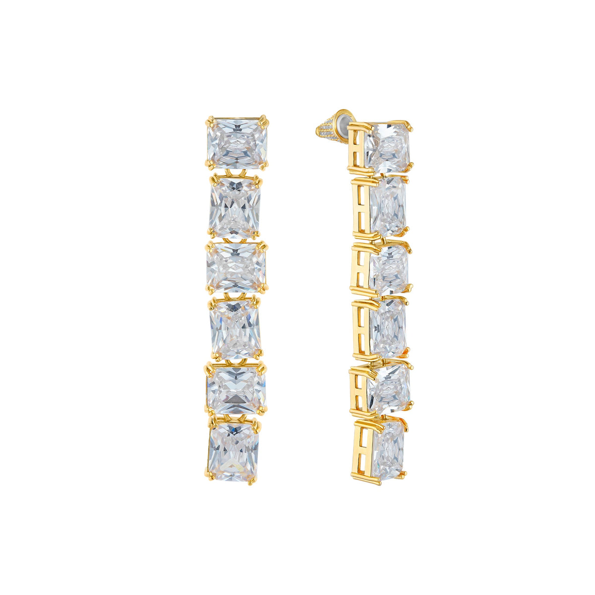 LUCIA GOLD EARRINGS