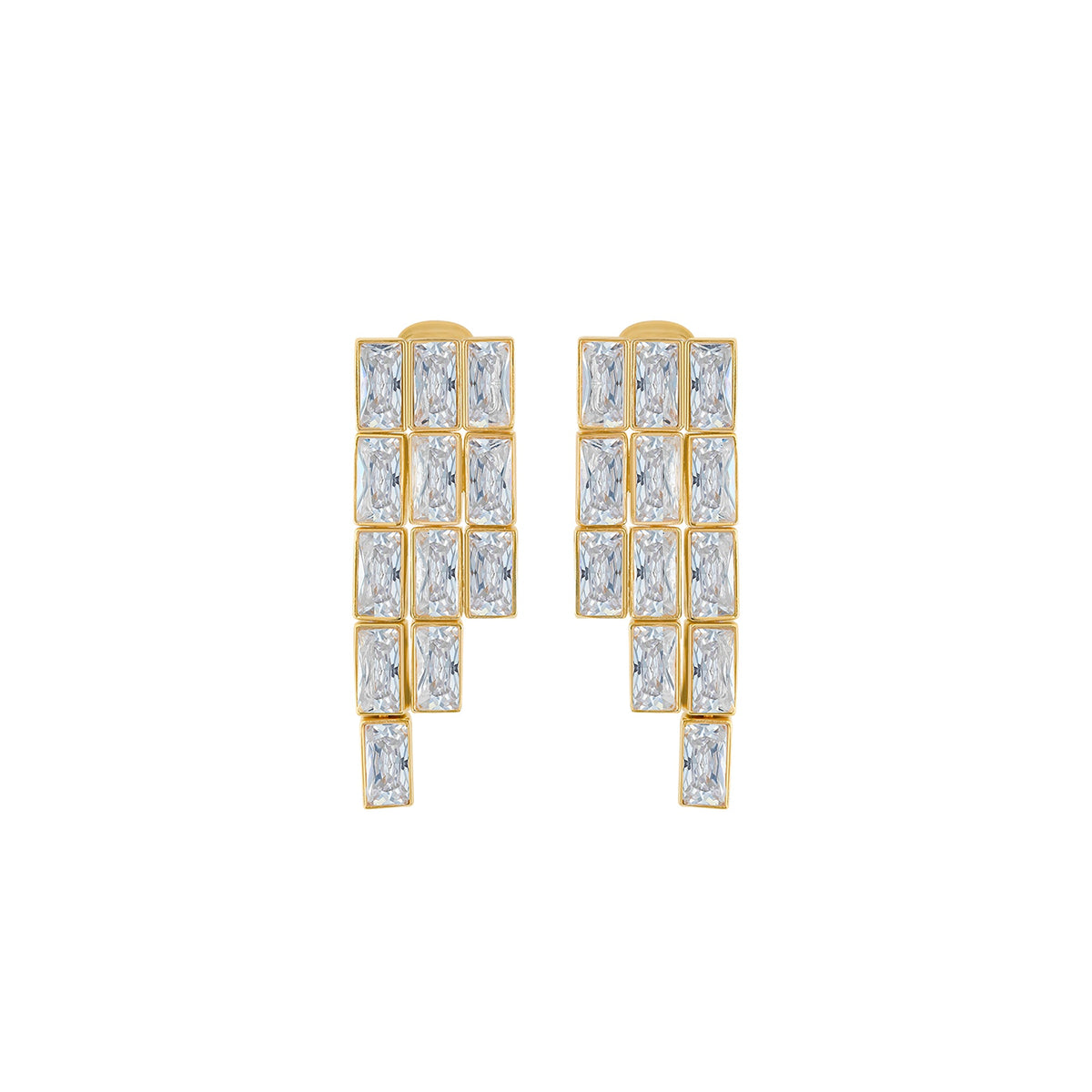 LEILA GOLD EARRINGS