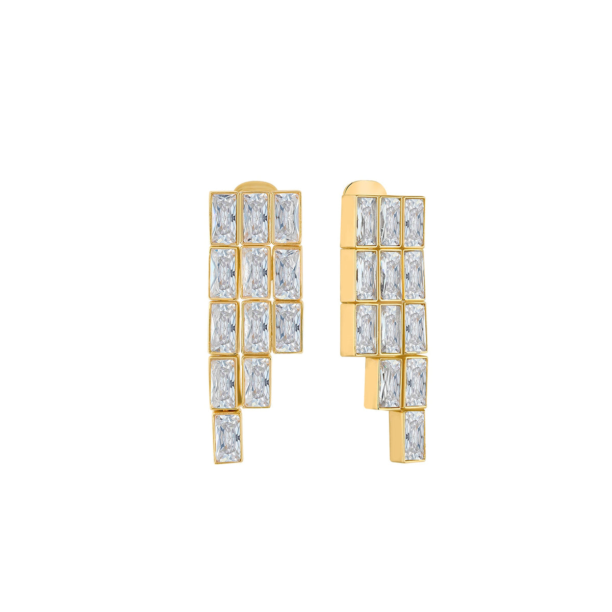 LEILA GOLD EARRINGS