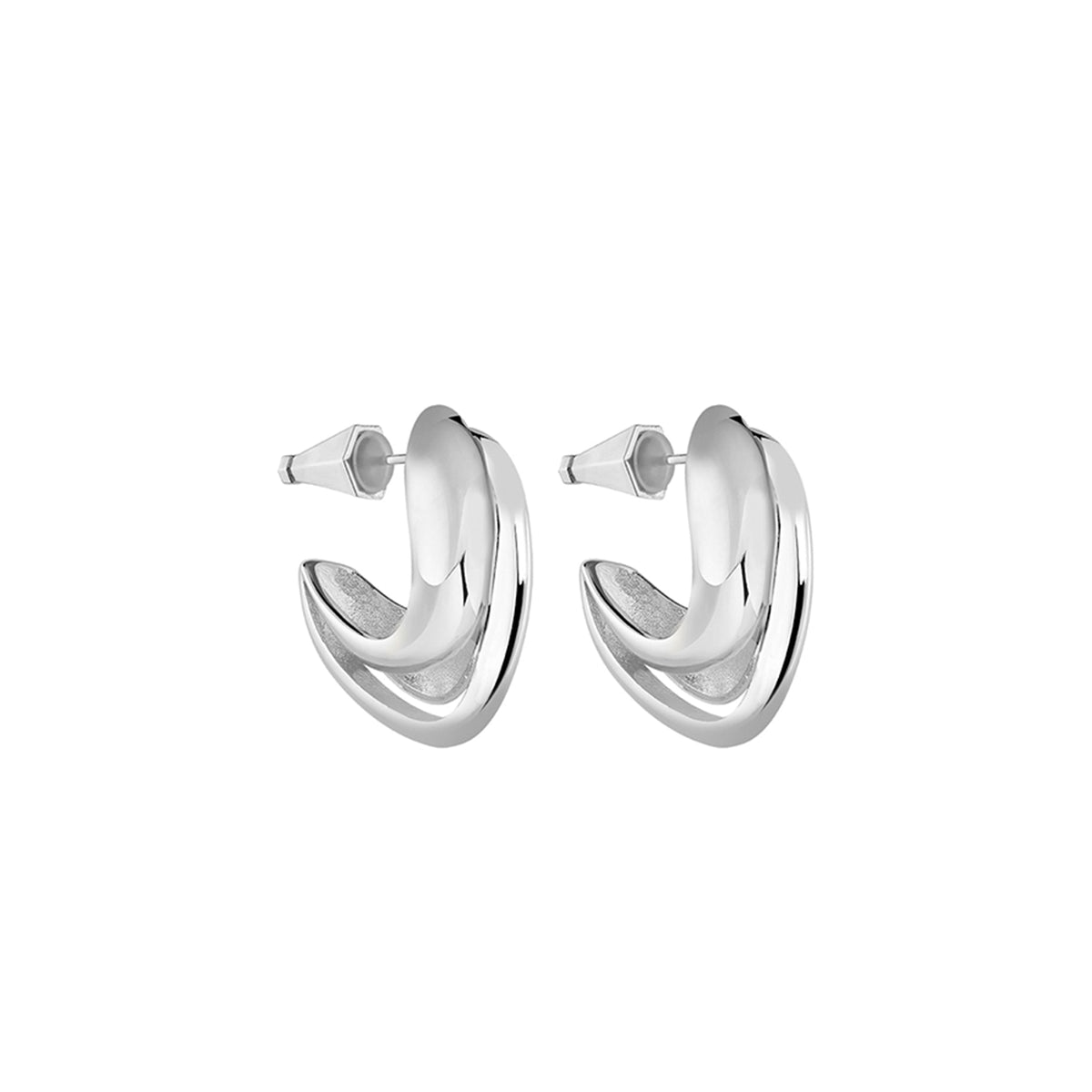 LEVA SILVER EARRINGS