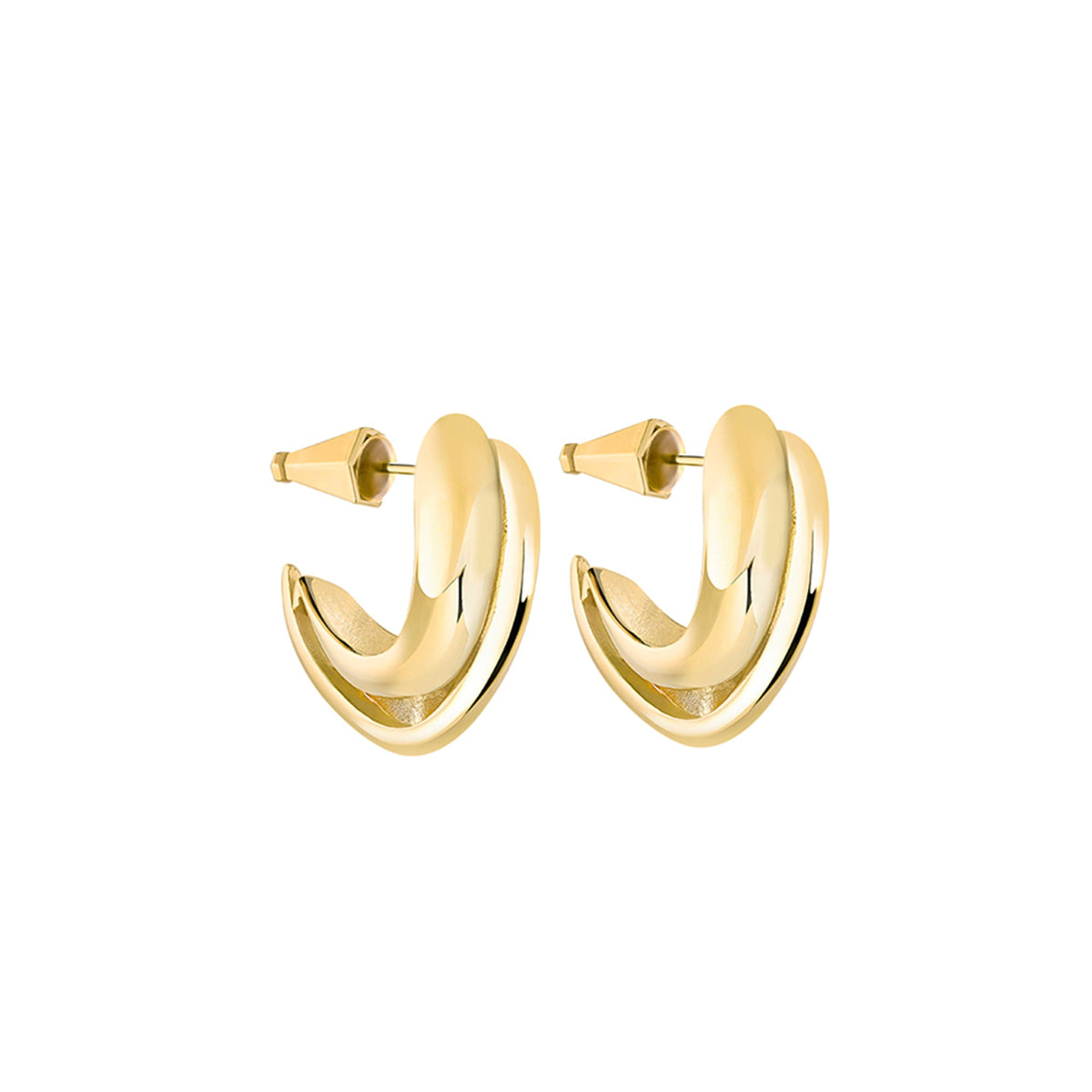 LEVA GOLD EARRINGS