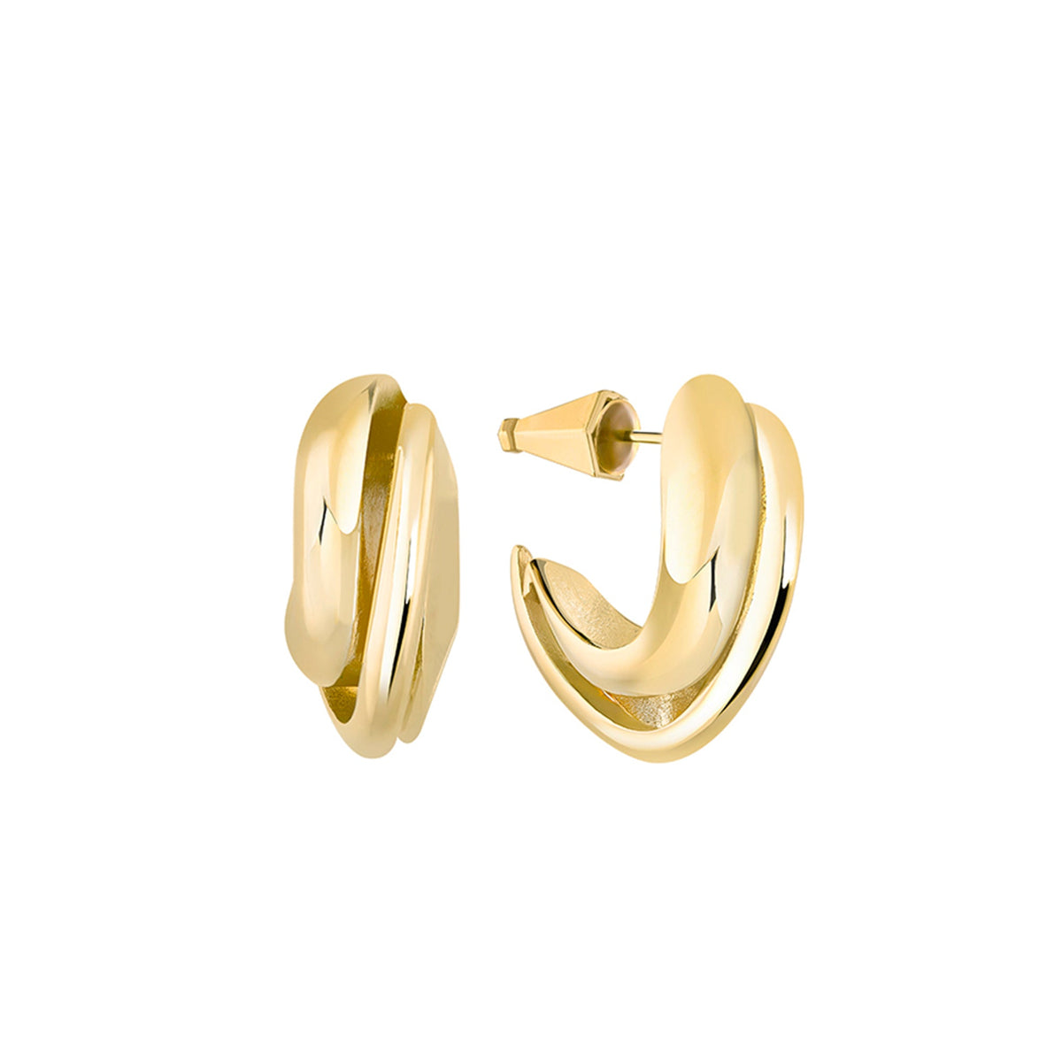 LEVA GOLD EARRINGS