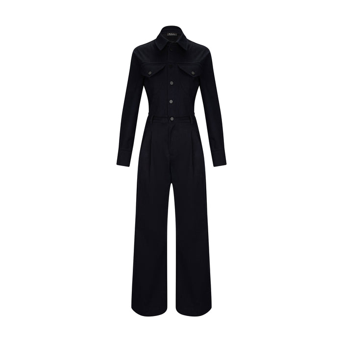 LIYAN DENIM JUMPSUIT