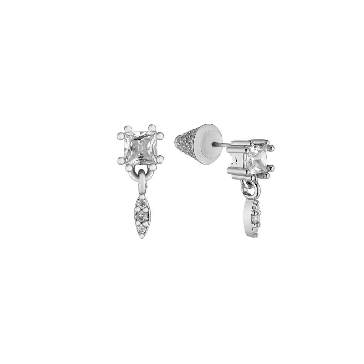 LUMI SILVER EARRINGS