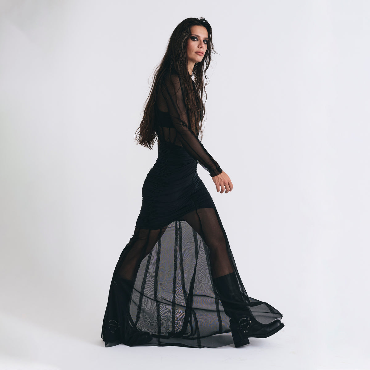 SORBE TULLE TOP