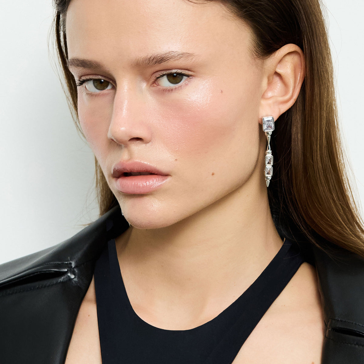 MIRA SILVER EARRINGS