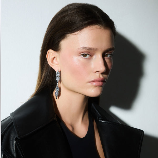 MIRA SILVER EARRINGS