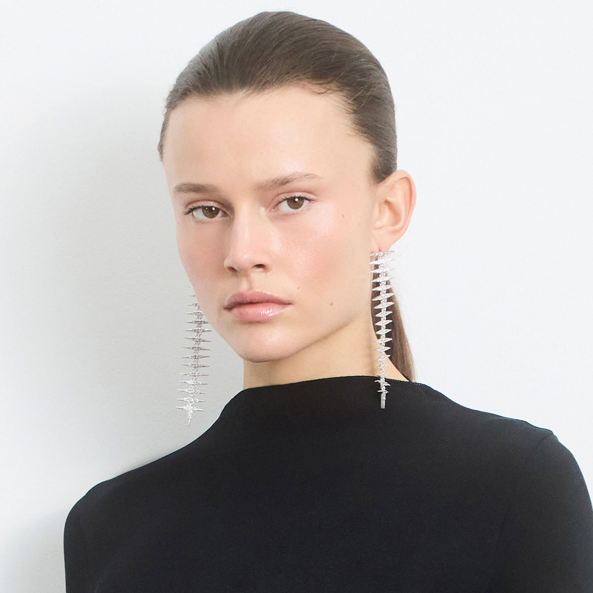 SITARA SILVER EARRINGS