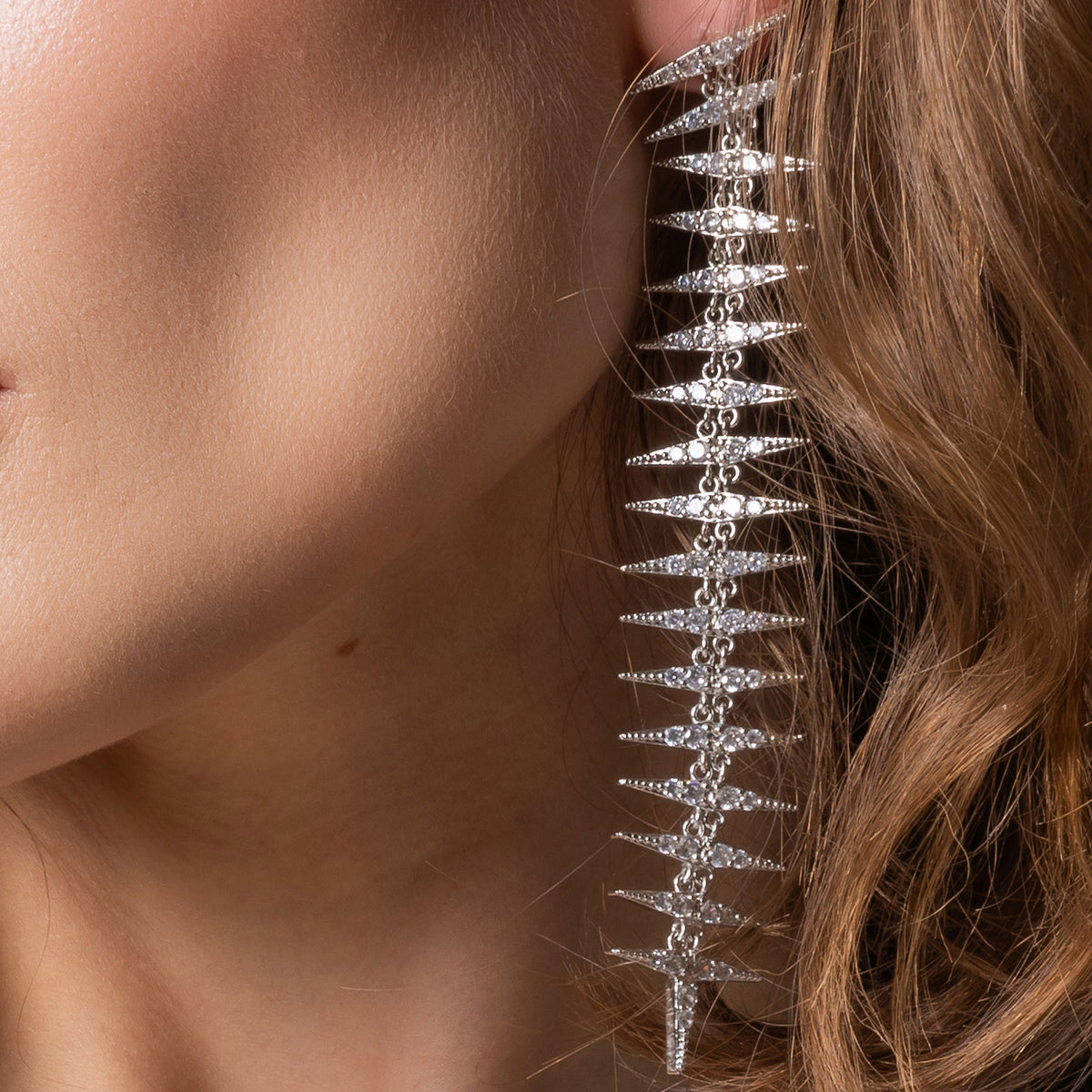 SITARA SILVER EARRINGS