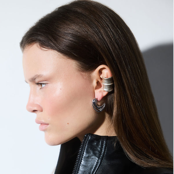 LEVA SILVER EARRINGS