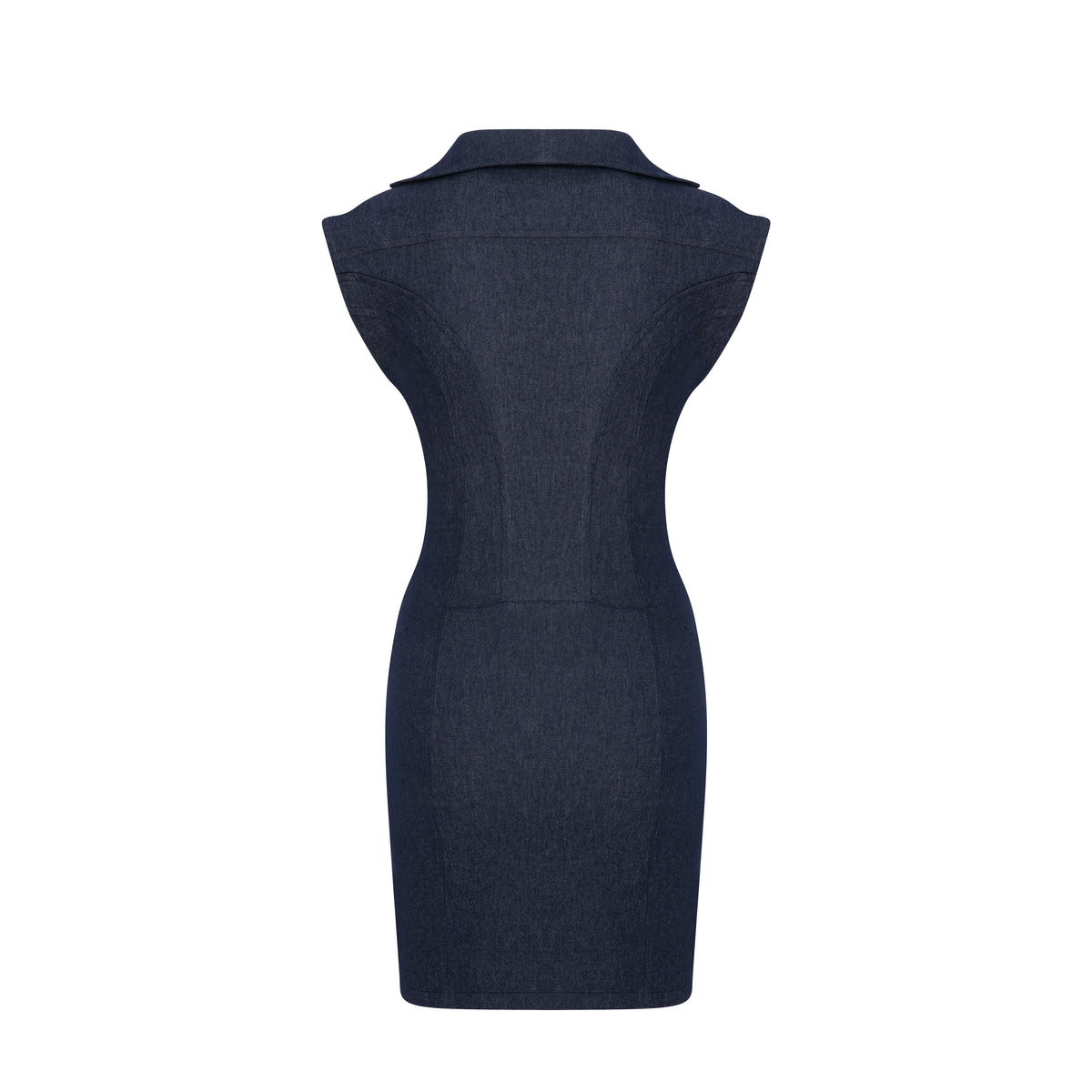 CHERRY DENIM DRESS
