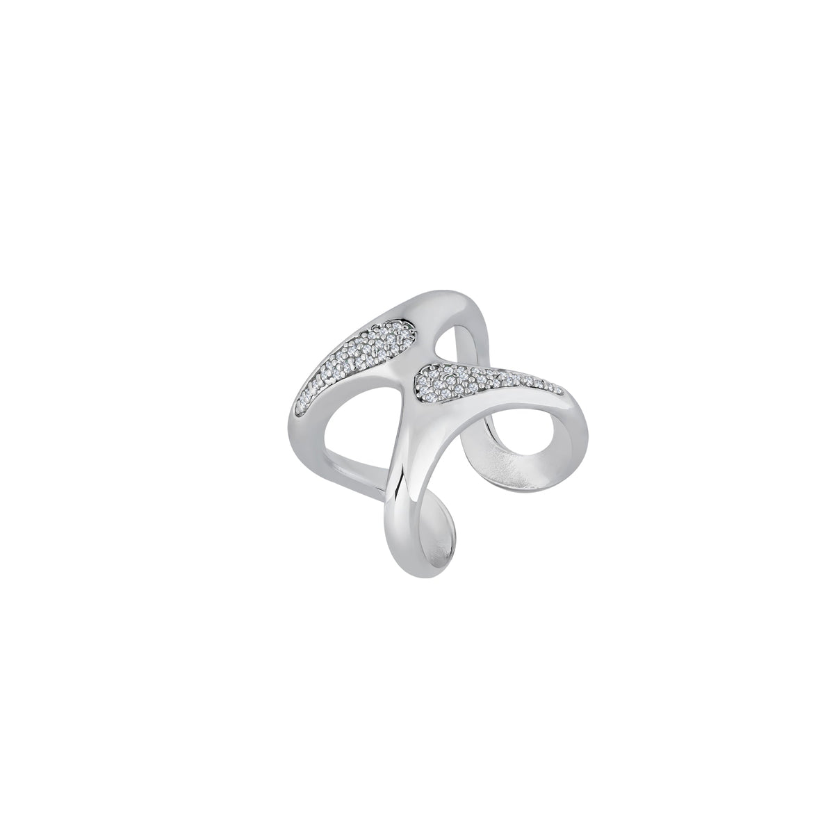 SORAYA SILVER RING