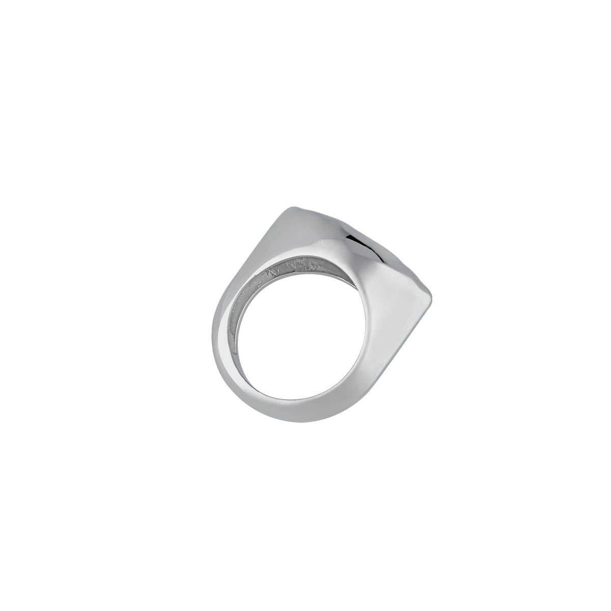 ASRA MATTE SILVER RING